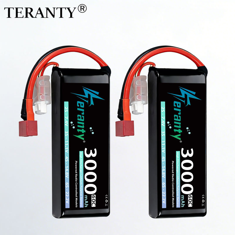 Drone Battery Lipo - Batterie Lipo TERANTY 2S 3000mAh 7.4V