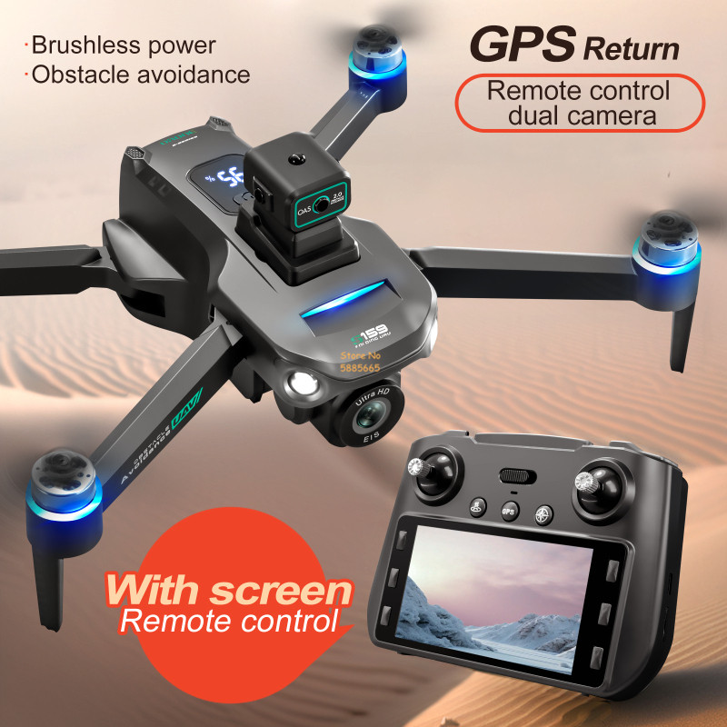 Drone Battery Case - 8K double caméra 5G WIFI FPV