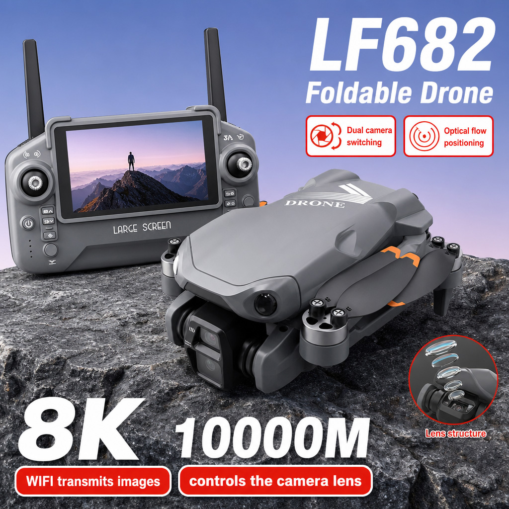 Drone Battery Balance Charger - Drone photo aérien LF682 8K HD