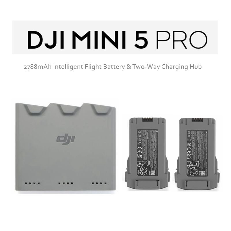 Drone Battery Li-Ion - Batterie DJI originale 2788mAh, chargeur double