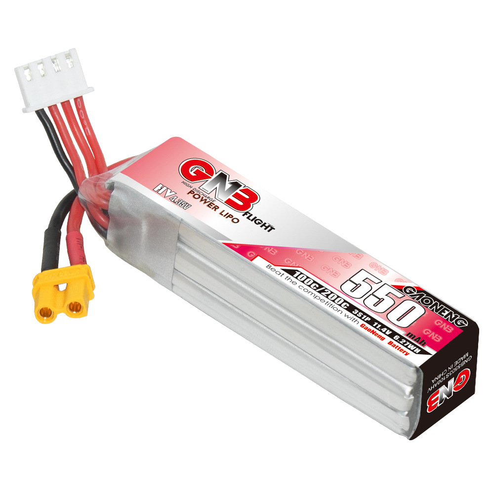 GNB HV 11.4V 550mAh 100C/200C  - Drone Battery Lipo avis et prix