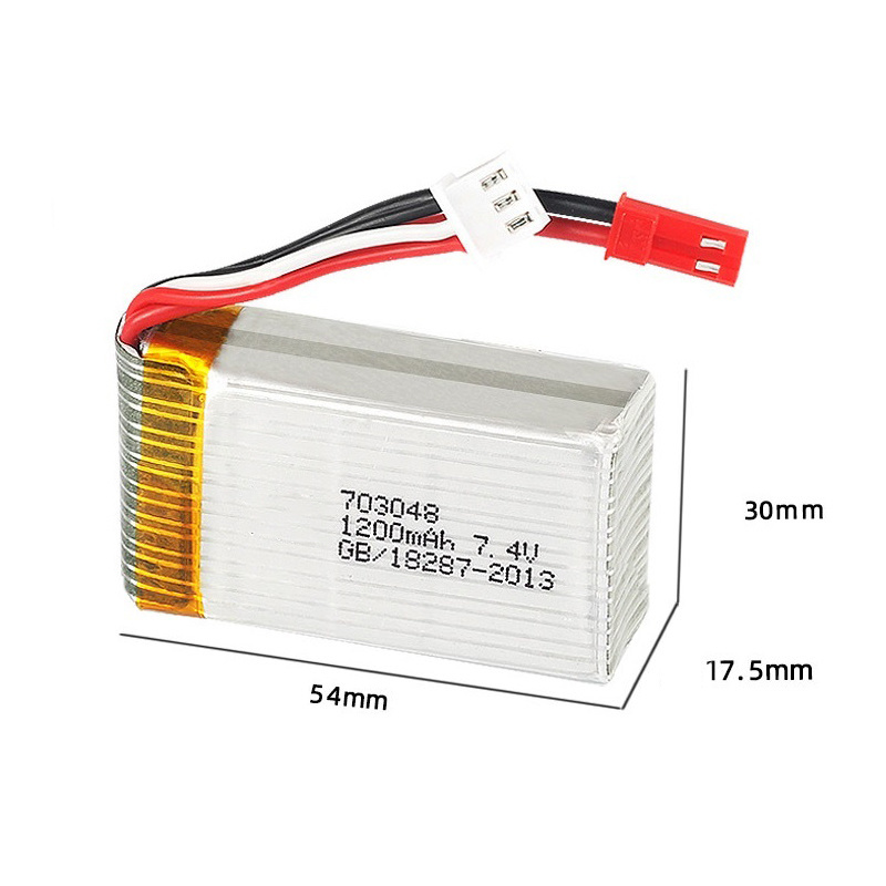 Batterie Lipo 2S 7,4V 1200mAh  - Drone Battery Li-Ion avis et prix