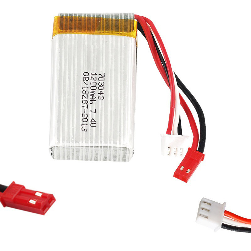 Batterie Lipo 2S 7,4V 1200mAh  - Drone Battery Li-Ion avis et prix