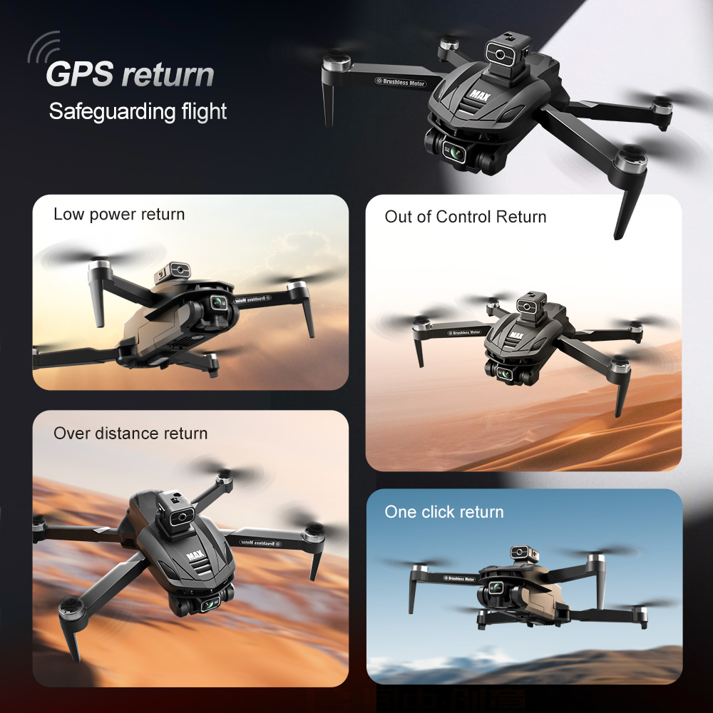 V168 PRO Max GPS Drone 8K prof - Drone Battery Box avis et prix