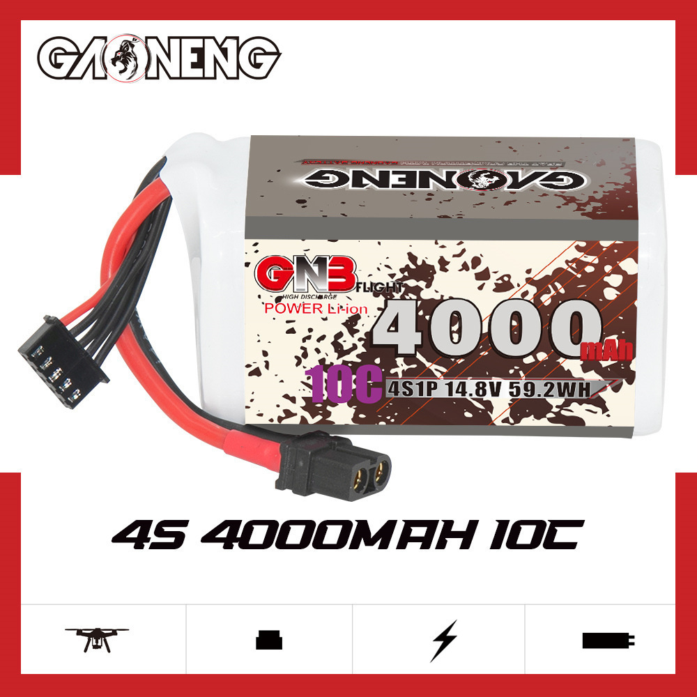 GNB-Batterie 4000mAh 4S 14.8V  - Drone Battery Lipo avis et prix