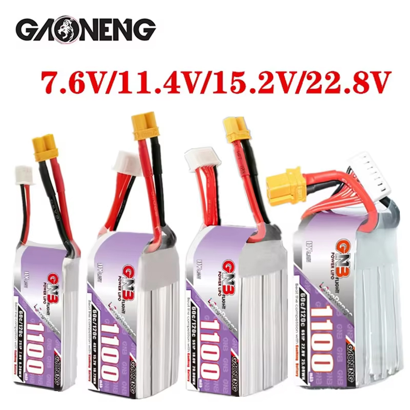 GNB 1100mAh 2S 3S 4S 6S 60C/12 - Drone Battery 6S avis et prix