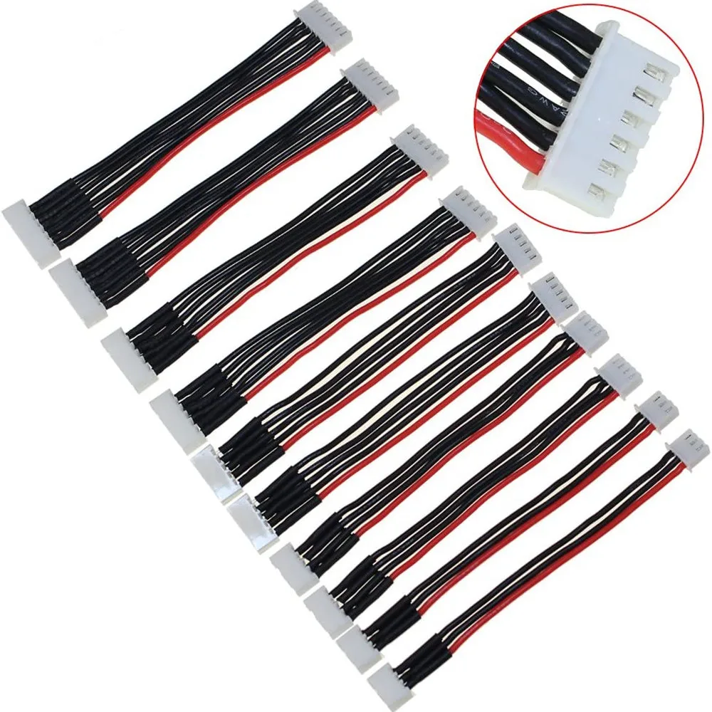 5 pièces/lot JST-XH 1S 2S 3S 4 - Drone Battery 6S avis et prix