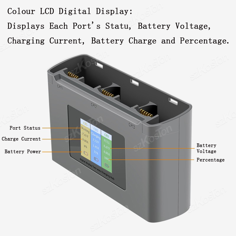 Pour DJI Mavic Mini 2/SE Mini  - Drone Battery Balance Charger avis et prix