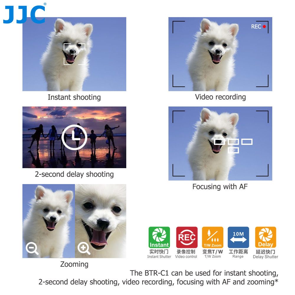 JJC BR-E1 télécommande Bluetoo - Canon Camera Eos R50 avis et prix