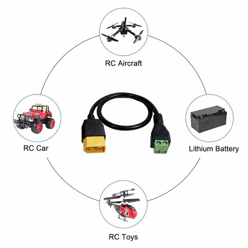 Câble adaptateur XT60 mâle-fem - Drone Battery Balance Charger avis et prix