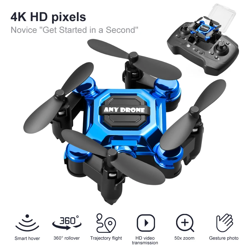 Caméra 4K HD RC Drone pliable  - Drone Battery Smart avis et prix