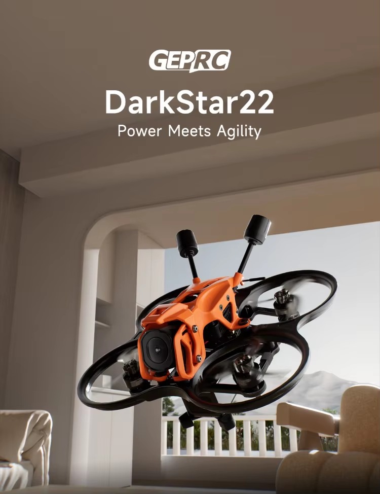 Nouveau drone FPV GEPRC DarkSt - Drone Battery 4S avis et prix
