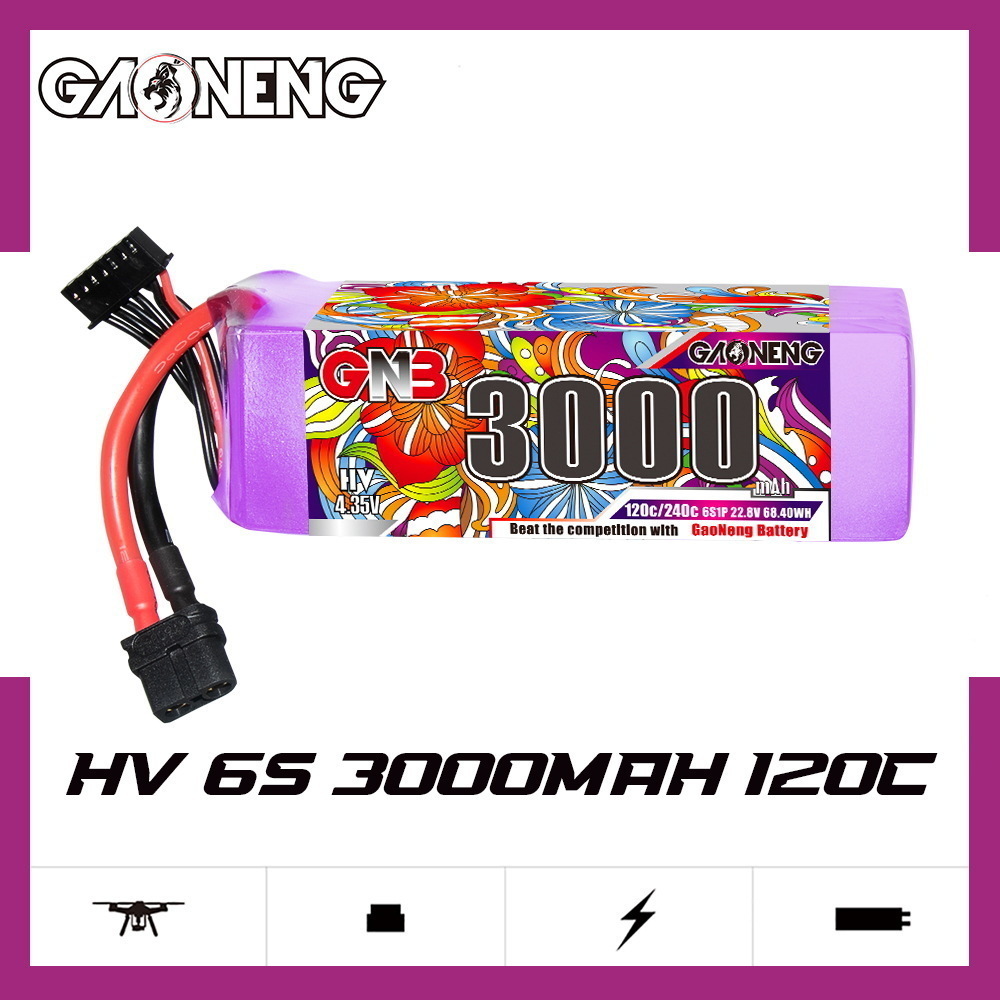 Batterie Lipo GNB 6S 22.8V 300 - Drone Battery 6S avis et prix