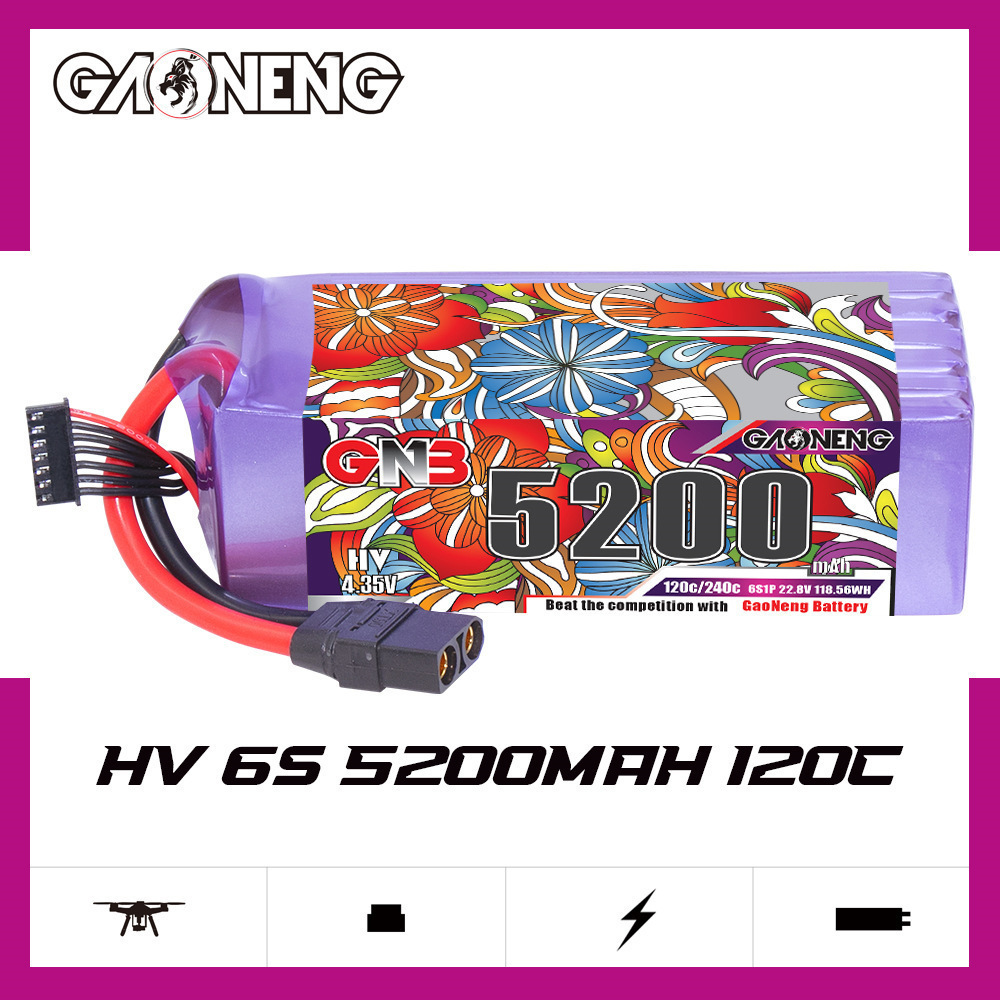Batterie Lipo GNB 6S 22.8V 300 - Drone Battery 6S avis et prix